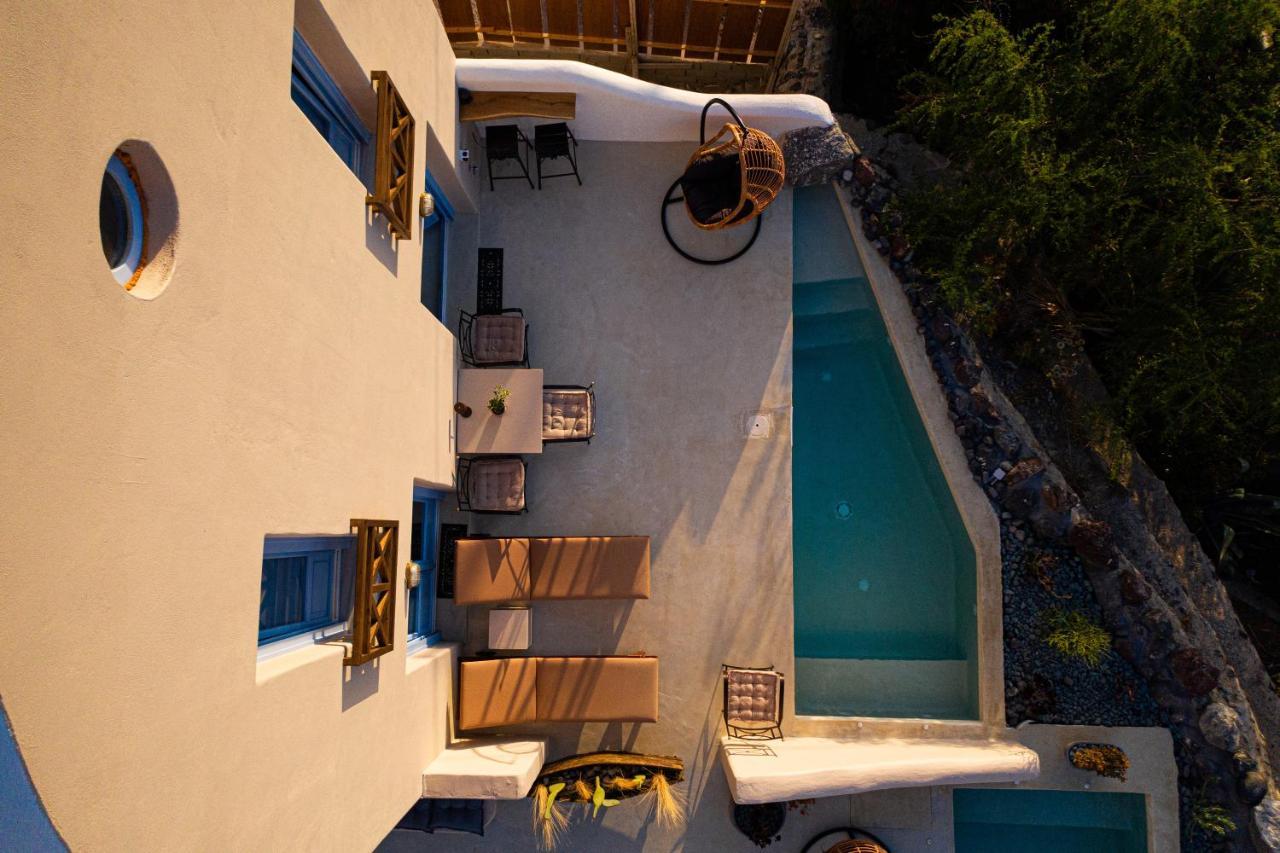 Pink Freud Villas Santorini イア エクステリア 写真