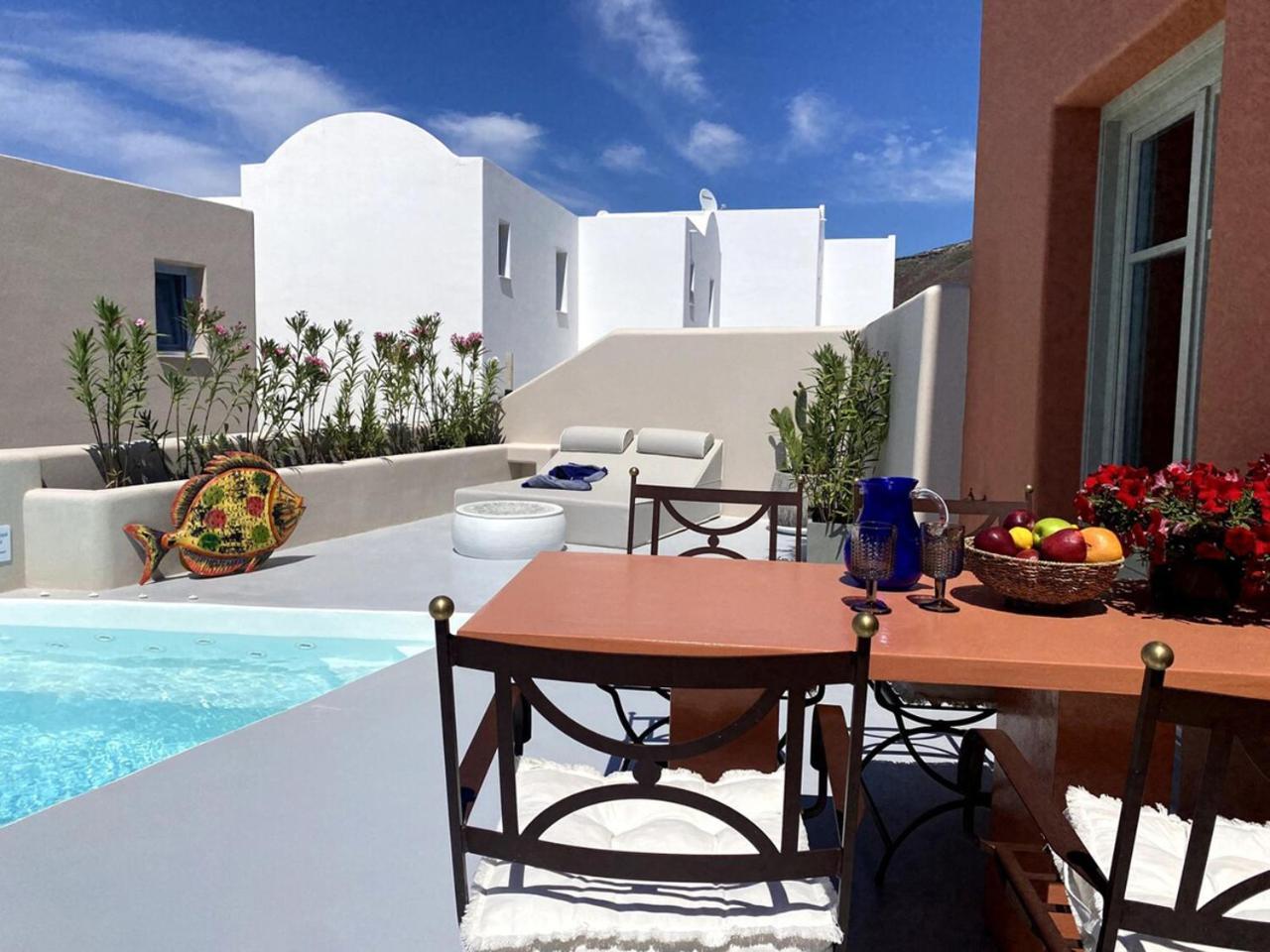 Pink Freud Villas Santorini イア エクステリア 写真