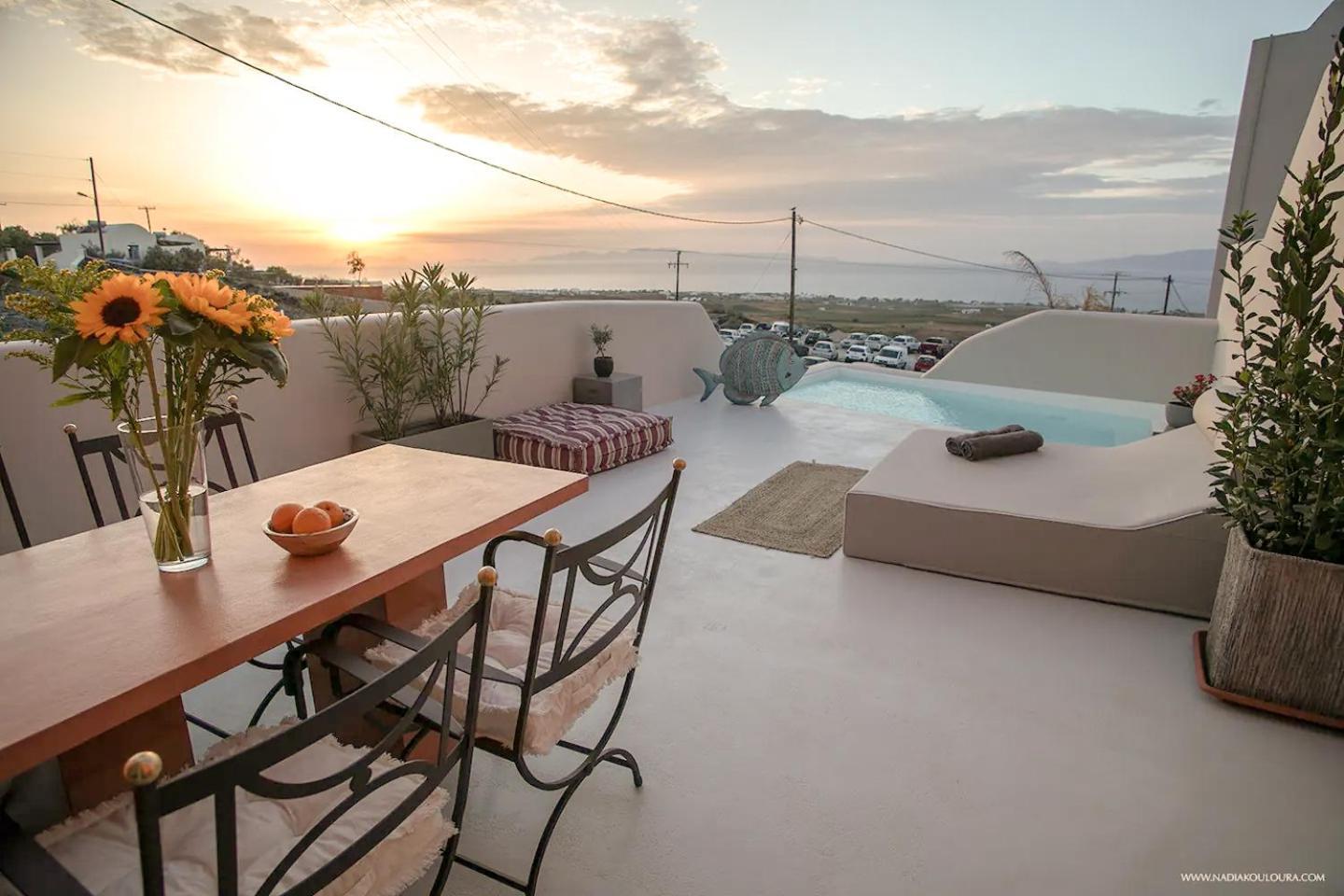 Pink Freud Villas Santorini イア エクステリア 写真